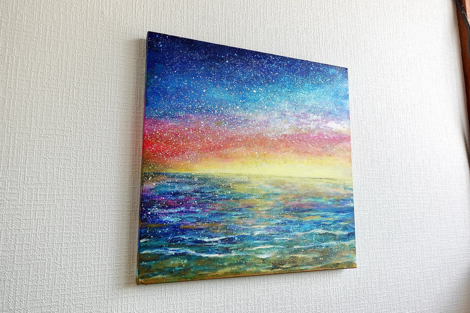 空と海の絵